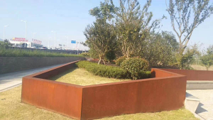 铁西耐候钢挡土墙